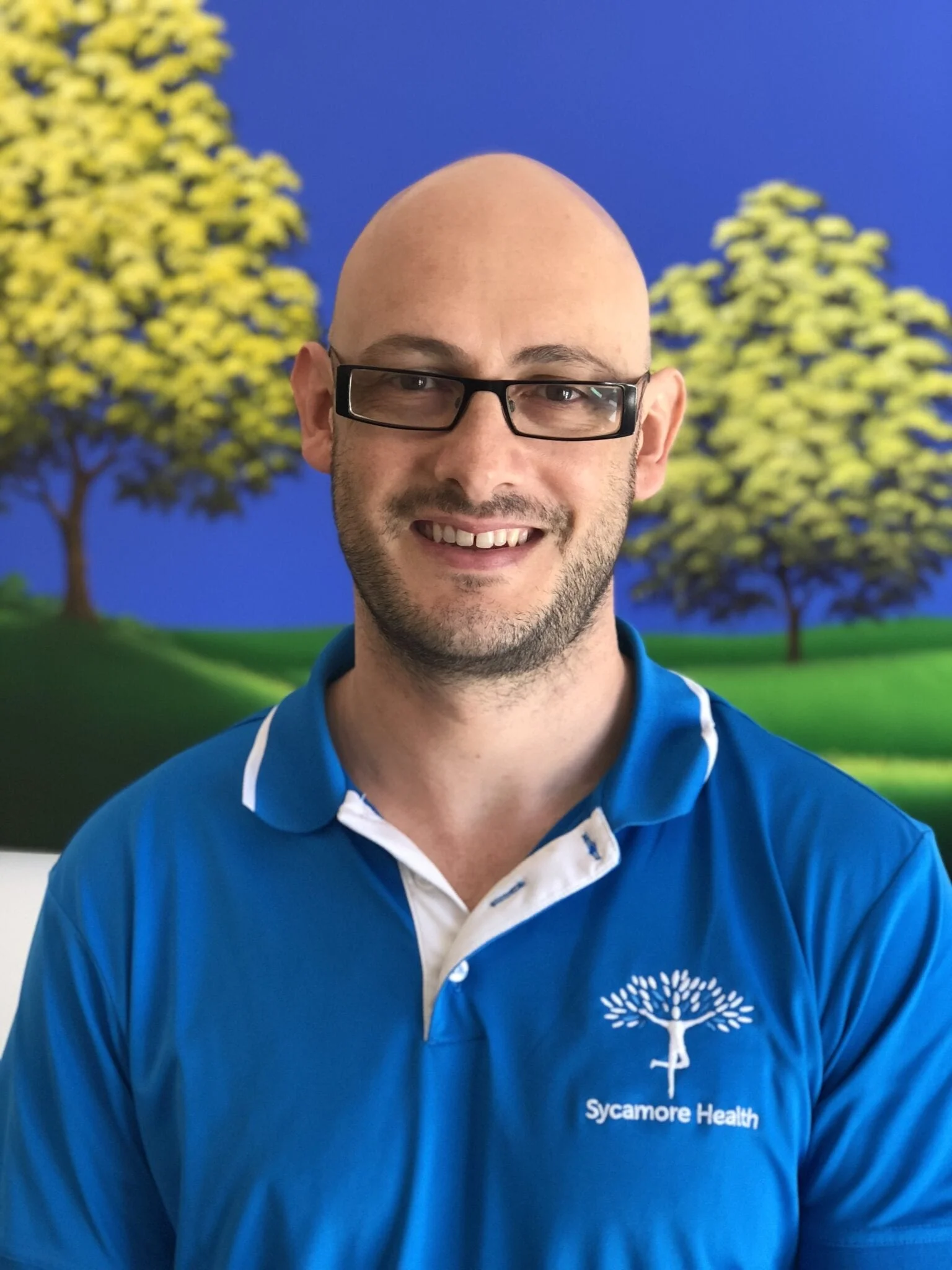 Physiotherapist Andrew Edwards